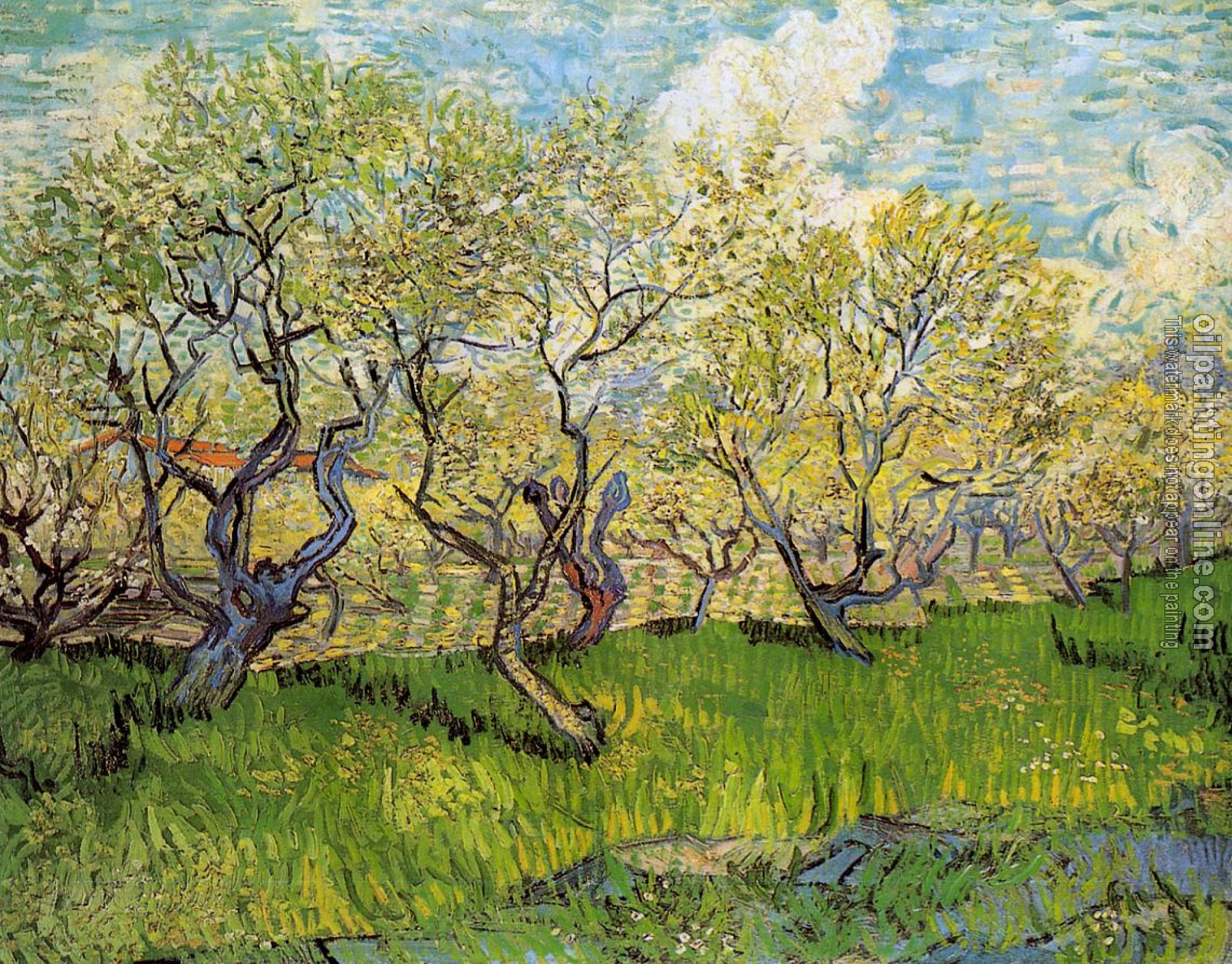 Gogh, Vincent van - Orchard in Blossom